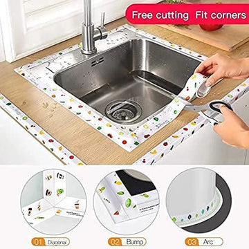 Self-Adhesive Kitchen Sink Sticker