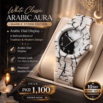 White Classic  Marble Storm