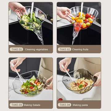 Durable Plastic Kitchen Drain Basket