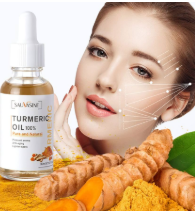 Turmeric Essential Oil Anti-Aging - Facial Care Serum Improves Skin Tone