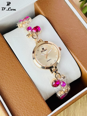 Flower Bracelet Quartz Watch
